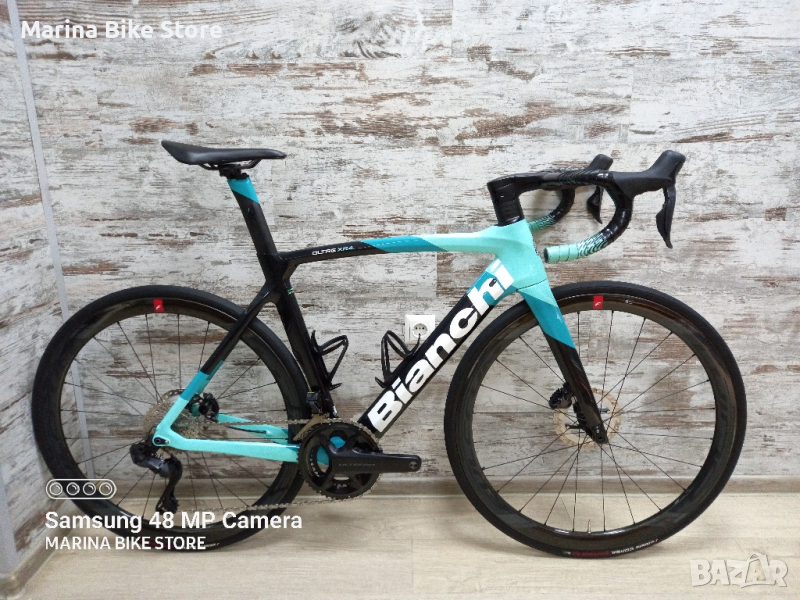 Карбонов шосеен велосипед Bianchi Oltre XR4 Disc Ultegra Di2 12 Fulcrum , снимка 1