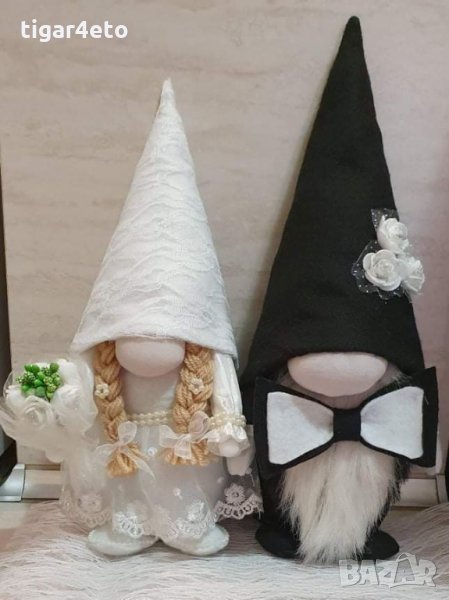 Булка Младоженец Младоженци Гном, снимка 1