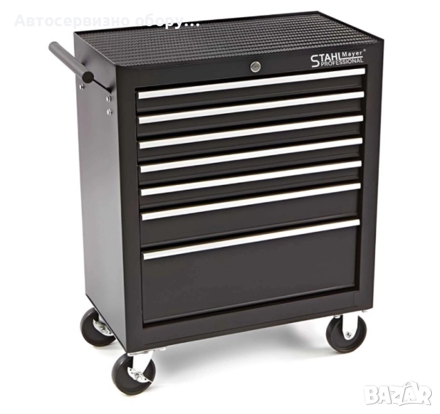 STAHLMAYER - Eco – мобилна количка за инструменти с 7 чекмеджета, снимка 1