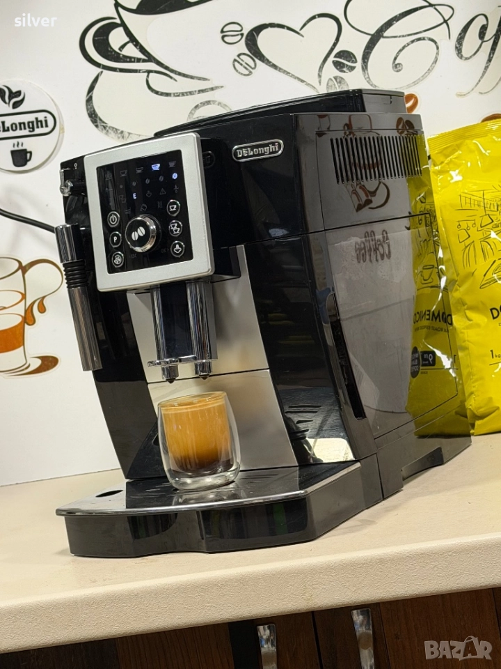 Кафемашина кафе автомат delonghi magnifica S с гаранция, снимка 1