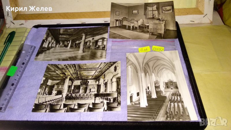 ЛОТ ЧЕТИРИ СТАРИ ПОЩЕНСКИ КАРТИЧКИ ГЕРМАНИЯ ЗАБЕЛЕЖИТЕЛНОСТИ ИЗКУСТВО КЛАСИКА 33052, снимка 1