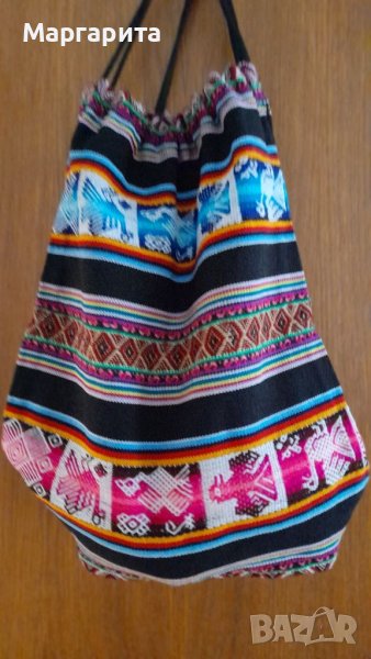 Продавам цветна лятна чанта, снимка 1