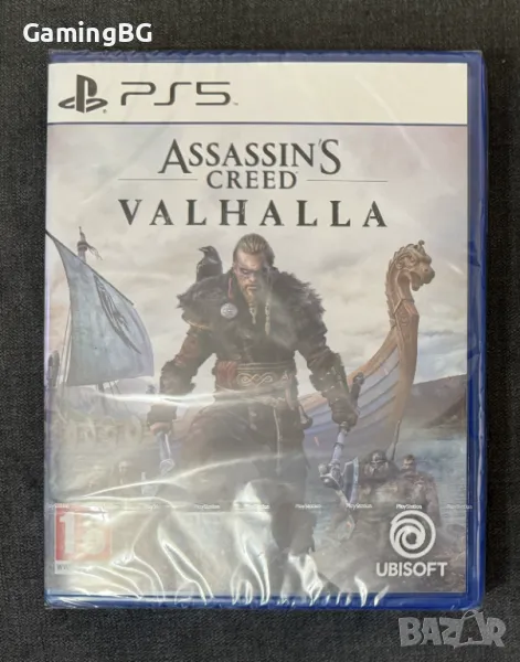 чисто нова Assassin's Creed Valhalla за PS5, неразопакована, снимка 1