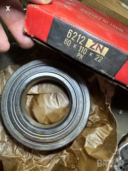 ЛАГЕР 6212ZN ЗА КПП МАЗ ЗИЛ ПАЗ ЛАЗ СААЗ MADE IN POLAND 60x110x22 мм, снимка 1