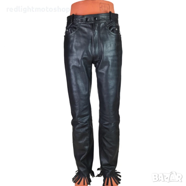 📌 5022 – Taiger Мъжки кожен панталон – Размер 50 – 🟩 60 лв, снимка 1