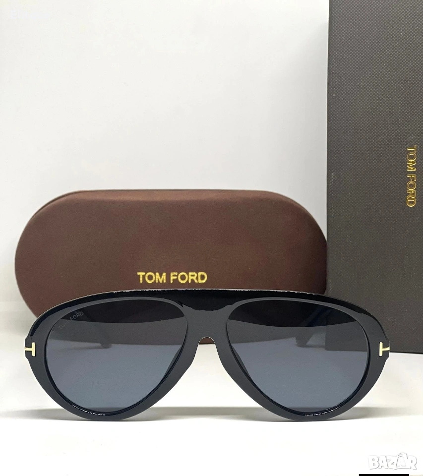 очила с черен обикновен калъф и ув защита tom ford , снимка 1