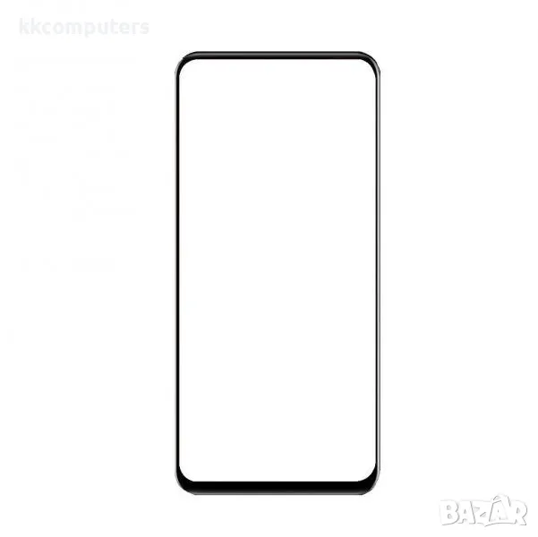 Стъкло за Huawei P Smart Z / Черно / Баркод : 563014, снимка 1