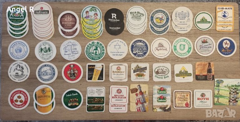 Лот подложки за бира от баварски пивоварни, снимка 1
