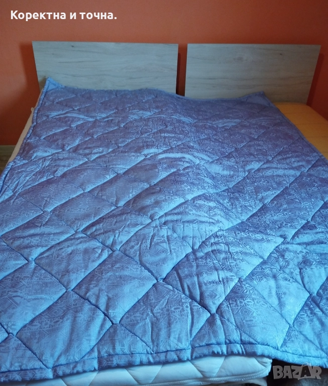 Продавам чисто нова,лилава,зимна,олекотена завивка., снимка 1