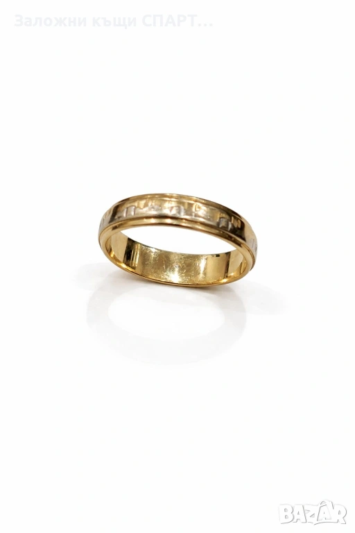 Златен пръстен-3.67гр., снимка 1