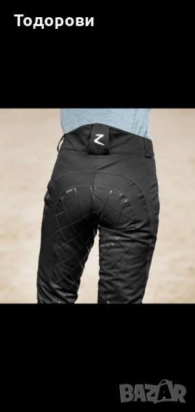 Подплатени дамски панталони за езда Horze, снимка 1