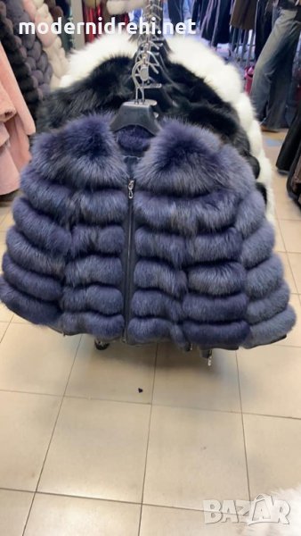 Дамско елегантно палто от лисица код 323, снимка 1