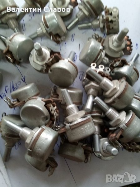 Потенциометри 100 ома, снимка 1