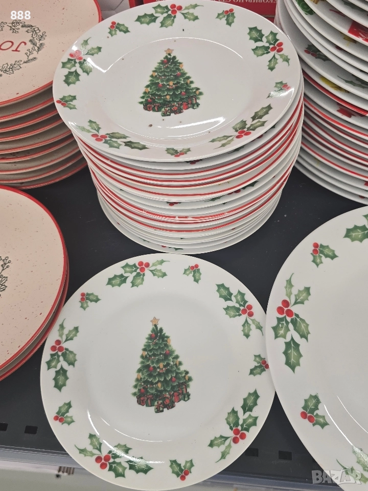 коледни чинии , снимка 1