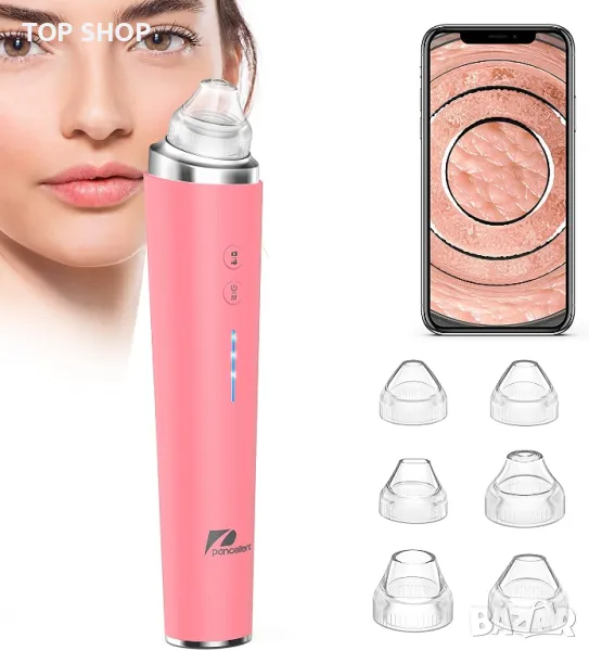 Нов смарт Вакуум уред за отстраняване черни точки, пори с камера за лице, снимка 1