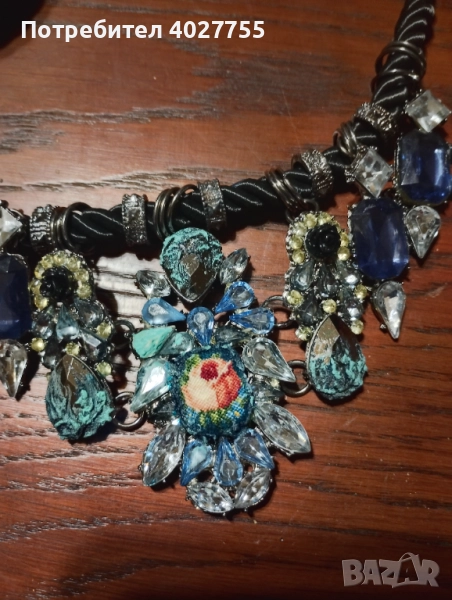 Колие. Ръчна изработка с гоблен, снимка 1