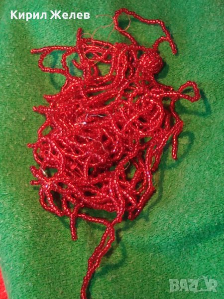 КРАСИВА МЪНИСТЕНА ОГЪРЛИЦА ХЕНД - МЕЙД АРТ КОЛИЕ 10910, снимка 1