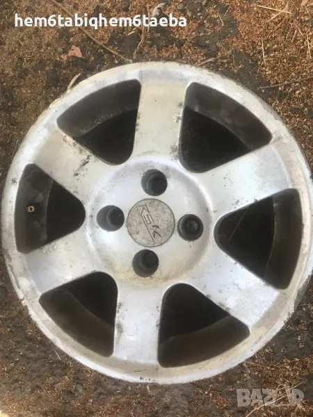 14 цола алуминиеви ляти джанти за Honda Jazz  с втулките, снимка 1