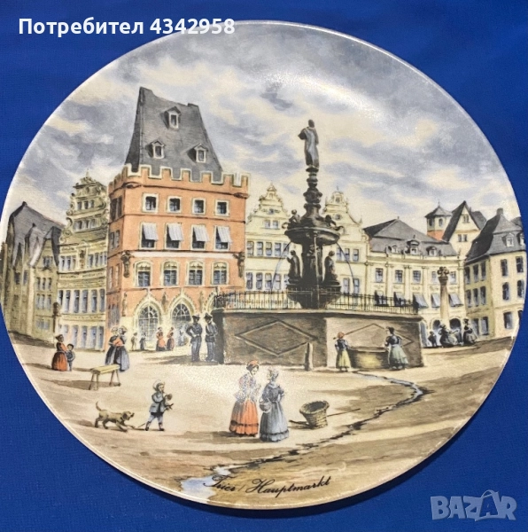 Kaiser. 1979г. Чиния за стена., снимка 1