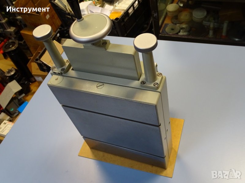 маса проверовъчна измерителна Carl Zeiss Jena 320х250mm, снимка 1