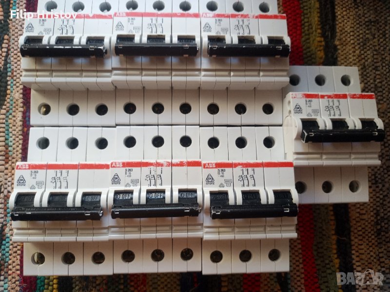 Автоматични предпазители(бушони)-трифазни и монофазни, снимка 1