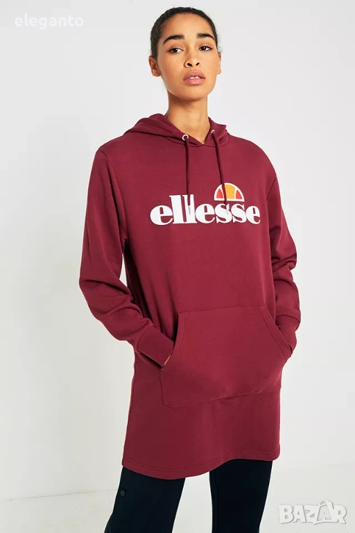 Дамска туника Ellesse Semi Palla Logo Hoodie Dress , М размер, снимка 1