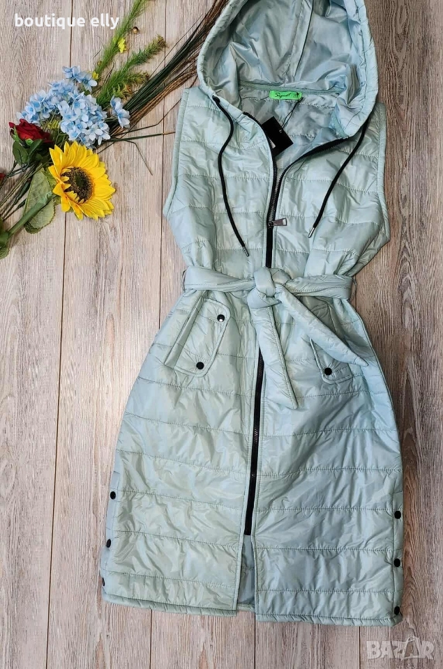 дамски дълъг елек, снимка 1