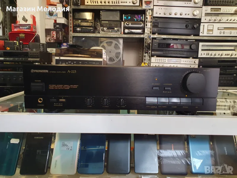 Усилвател Pioneer A-223 В отлично техническо и визуално състояние., снимка 1