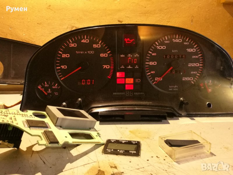 Ремонт на километражни табла Audi 80/90,В3/В4, снимка 1