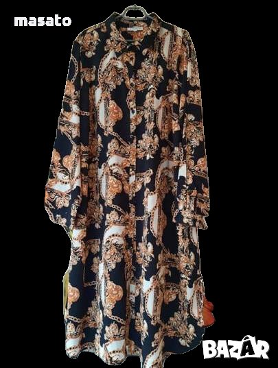 ZHENZI - шарена рокля риза, снимка 1