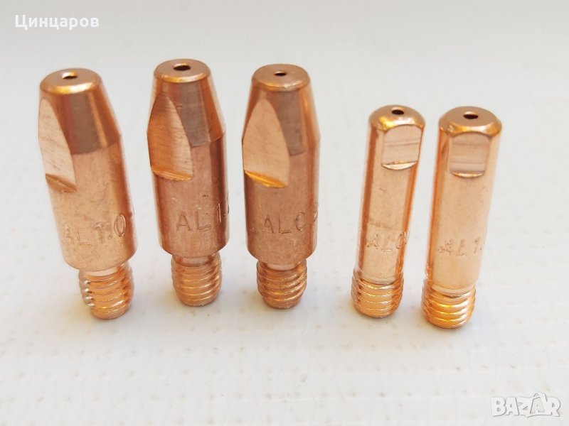 Дюза конт.телоподаващ за Алуминий М6x25 и М6X28;0.8мм;1.0мм;1.2мм, снимка 1