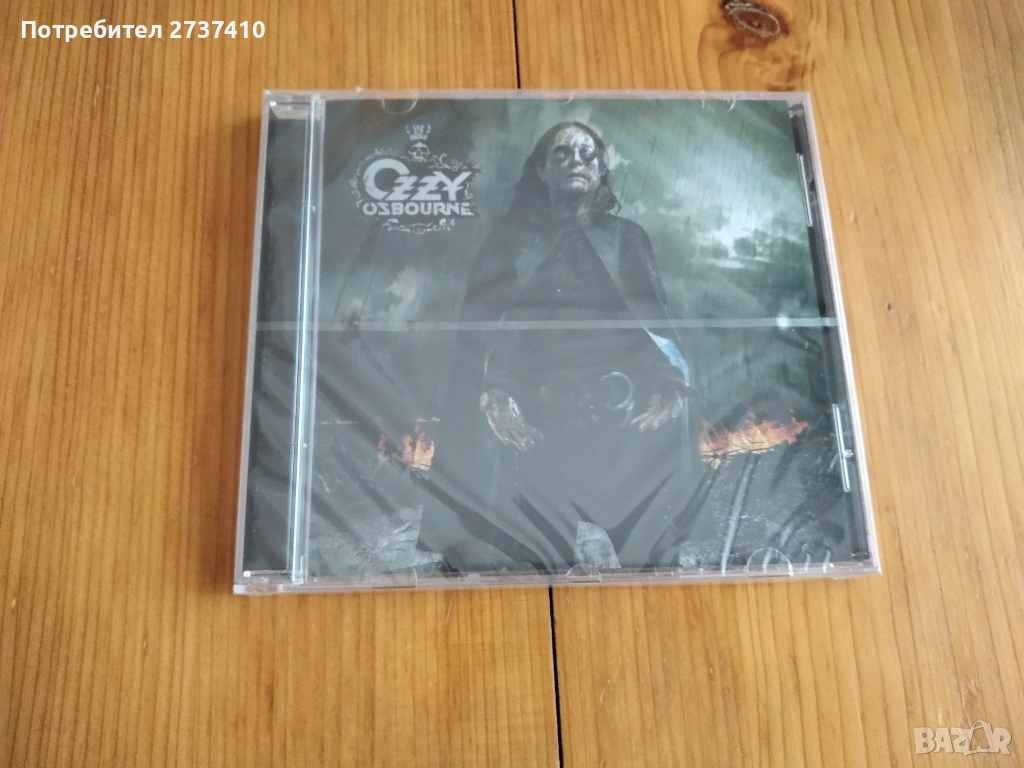 OZZY OSBOURNE - BLACK RAIN 18лв оригинален диск, снимка 1