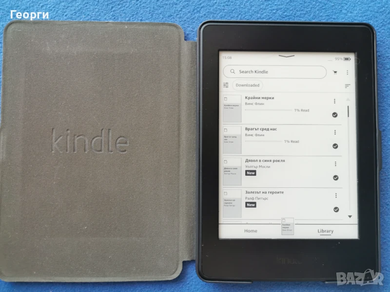четец Kindle Paperwhite 7 Generation, DP75SDI с подсветка, снимка 1