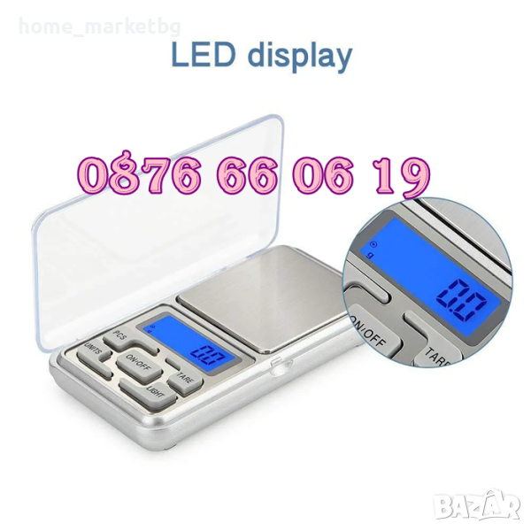 Електронна бижутерска везна до 300 г., снимка 1
