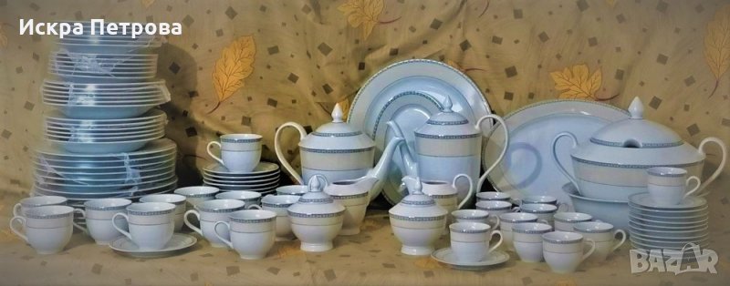  Порцеланов немски сервиз за хранене Прованс, снимка 1