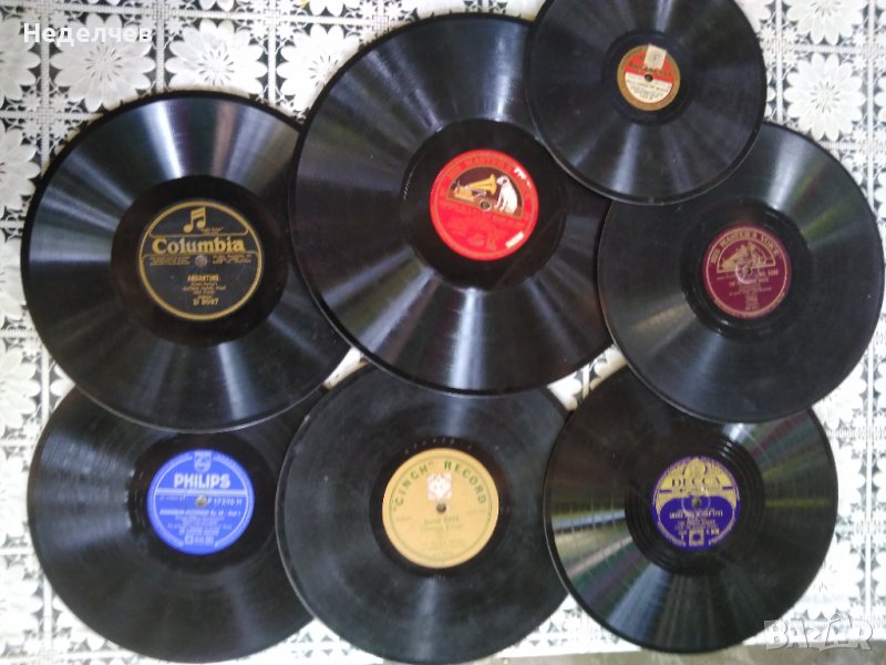   стари грамофонни плочи  , снимка 1