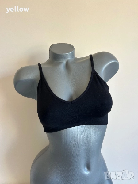 Спортно черно бюстие , снимка 1