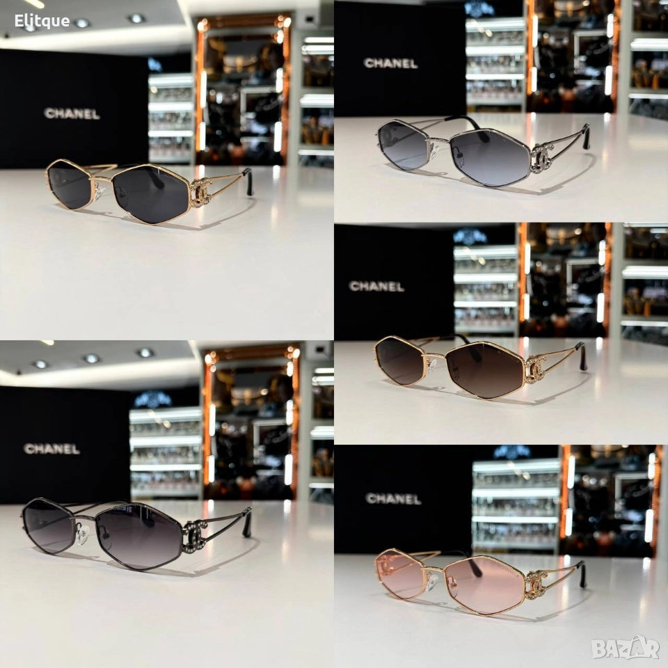 очила с калъф, кутия и ув защита chanel Gucci Christian Dior , снимка 1