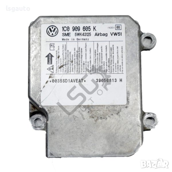 AIRBAG модул Volkswagen Polo IV (9N) 2001-2009 ID:111695, снимка 1