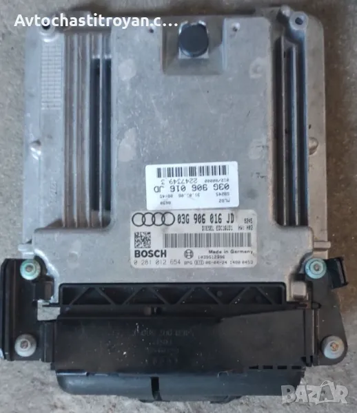 Компютър двигател Audi A4 B7 2.0 TDI - 03G 906 016 JD, снимка 1