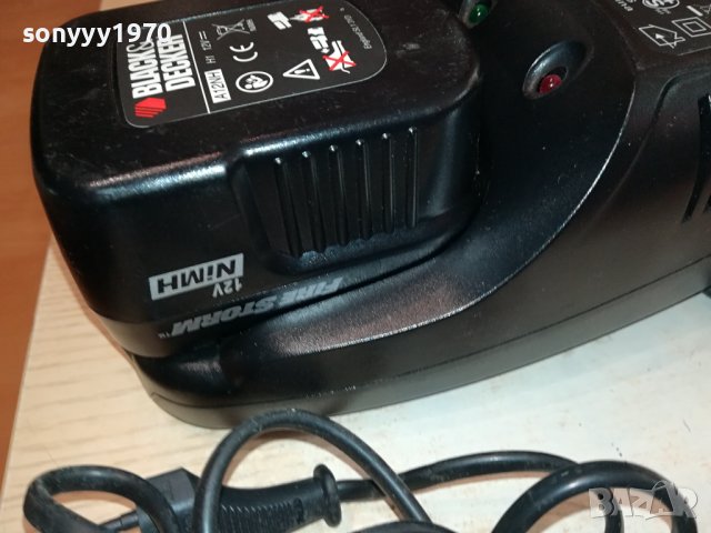 BLACK DECKER CHARGER+BATTERY PACK 0508231922, снимка 6 - Винтоверти - 41767334