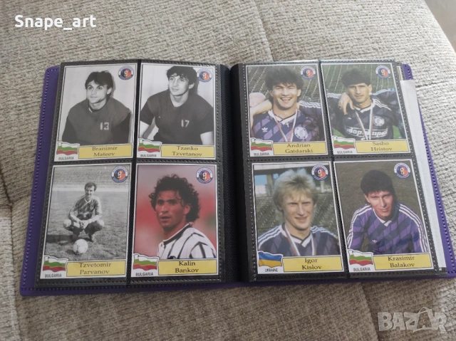 За колекционери: Албум с 160 картички на Етър Велико Търново, снимка 4 - Футбол - 53842633