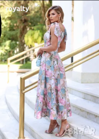 Елегантна дамска рокля , снимка 2 - Рокли - 49824072