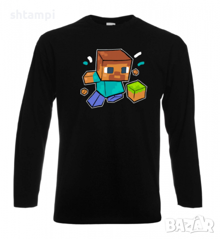 Мъжка тениска Steve Diamond,Minecraft,Игра,Забавление,подарък,Изненада,Рожден Ден., снимка 9 - Тениски - 36497110