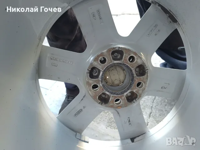 Оригинални алуминиеви джанти за Audi с гуми Hankook 17", снимка 3 - Гуми и джанти - 56211782