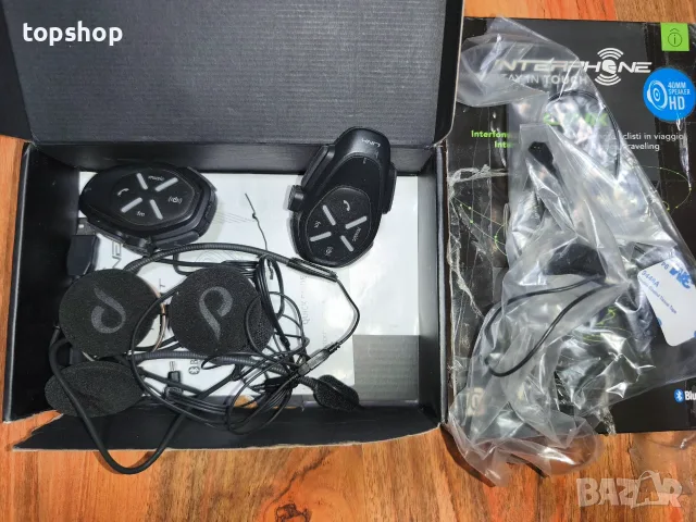 Interphone Link, Dual Pack, FM CellularLine TWIN интерком и звукова система за каска, снимка 11 - Аксесоари и консумативи - 50854543