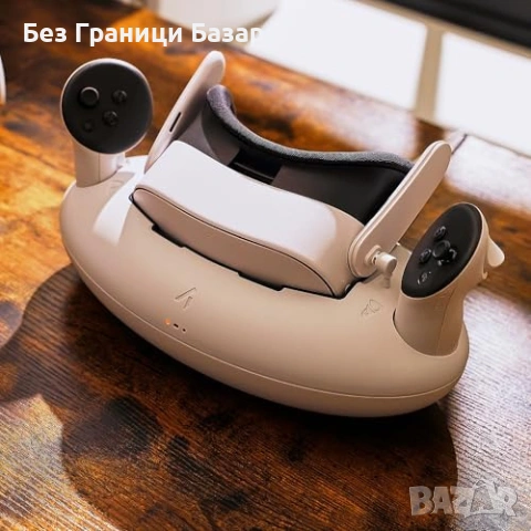 Нова Стойка и зарядна станция Quest 3S Touch Plus 1800mAh игри геймъри, снимка 4 - Аксесоари - 53815855