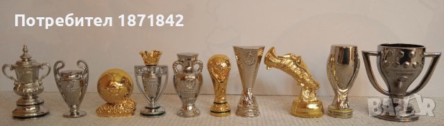 Футболни сувенири от метал - Златната топка/обувка, купи 