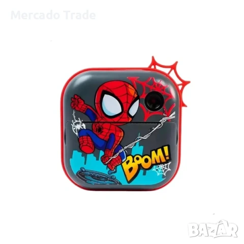 Детска камера с фотопечат Mercado Trade, Две камери, 48 MP, 2.5K UHD, 3 игри, снимка 6 - Образователни игри - 53441377