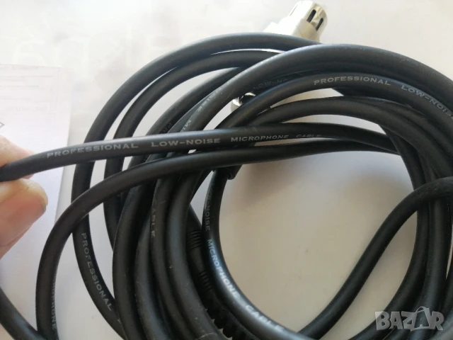 Аудиокабел 4 метра 6,35мм към XLR F, снимка 3 - Друга електроника - 50593269